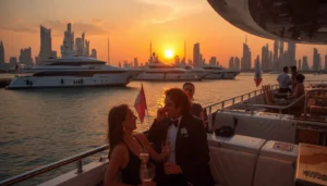Capture Desert Dubai Marina Sunset Yacht Cruise capture desert