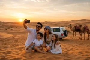 Capture Desert Family Desert Safari dubai