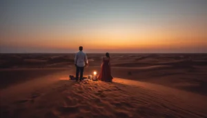 private desert safari for couples - Capture Desert